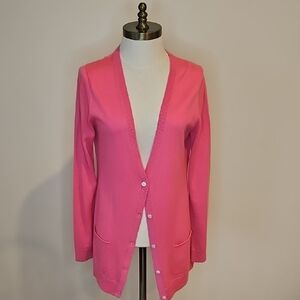 GAP Pink Open Front Cardigan
